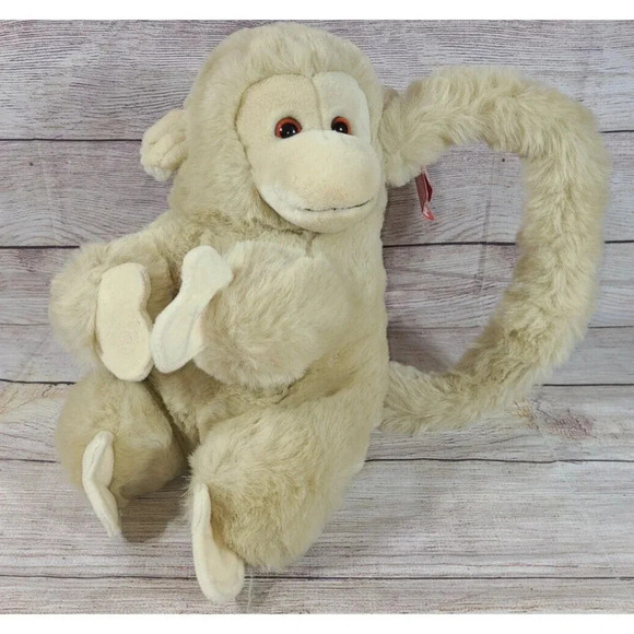 Vintage Fiesta Plush Be-O-Be Long Tailed Monkey Stuffed Animal 13" 1996 New - Picture 1 of 4